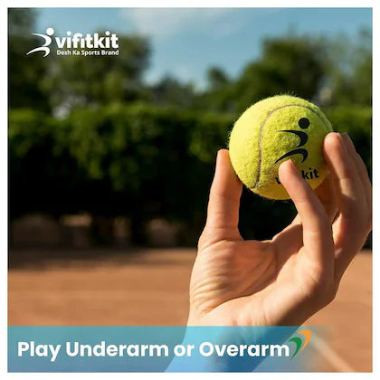 XTRIM Cricket Ball (Pack of 3), Tennis Ball for Cricket Tournament,