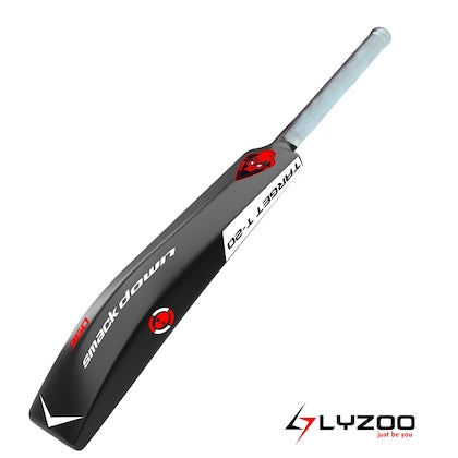 LYZOO just be you Robust Pvc Cricket Bat, measuring 34 inches by 4.5 inches
