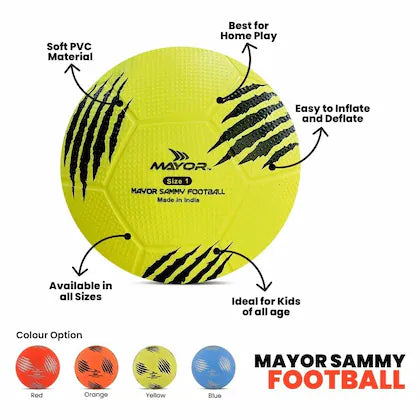 Mayor Sammy Football Indoor and Outdoor Football PVC Football