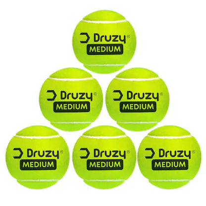 Druzy Veloxa: 85grm High Bounce Durable cricket Tennis Ball