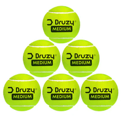Druzy Veloxa: 85grm High Bounce Durable cricket Tennis Ball
